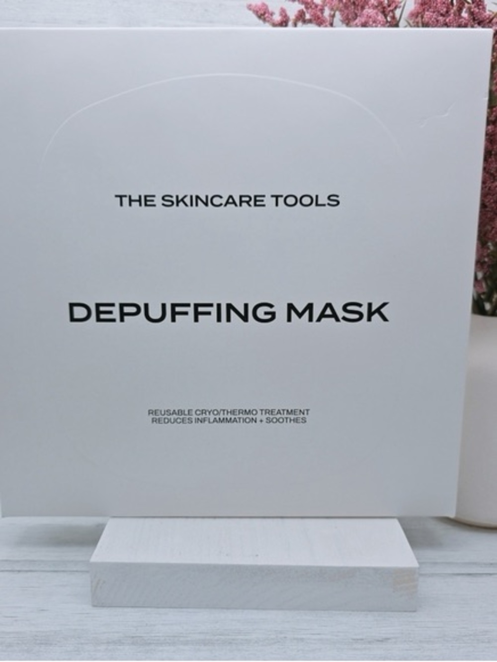 The Skincare Tools-Depuffing Mask - White-NIB-Reusable